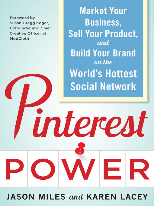 Title details for Pinterest Power by Jason Miles - Available